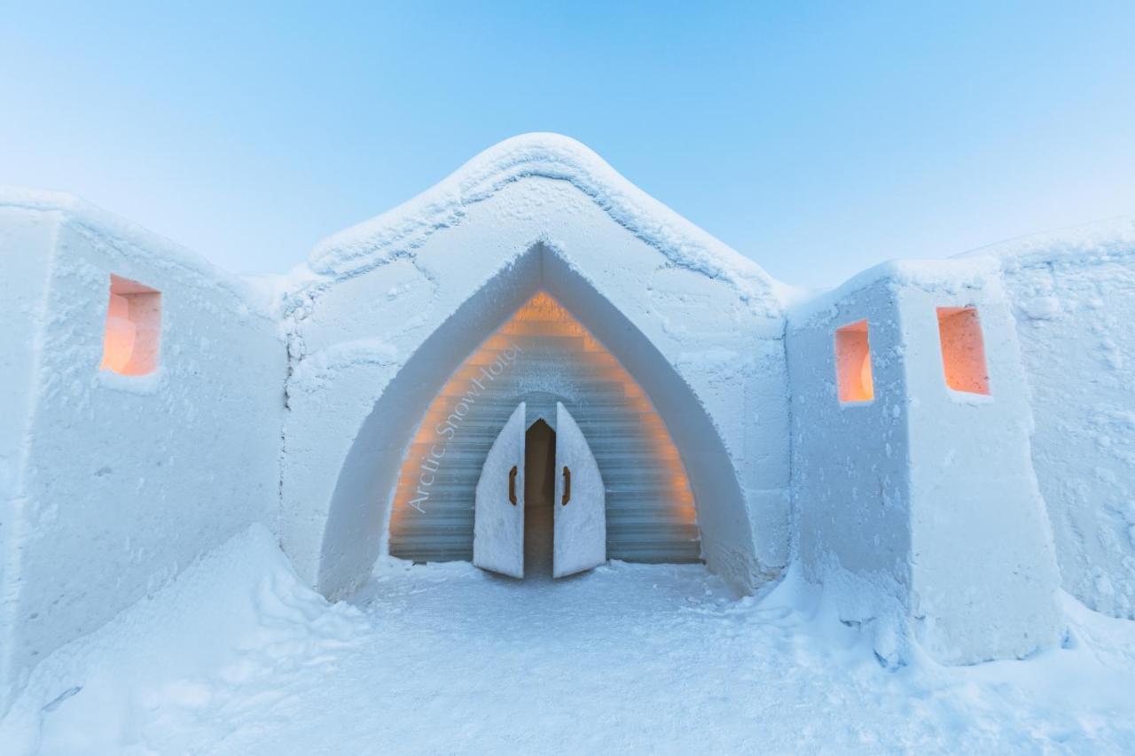 北极冰雪酒店及玻璃屋 希内塔 外观 照片